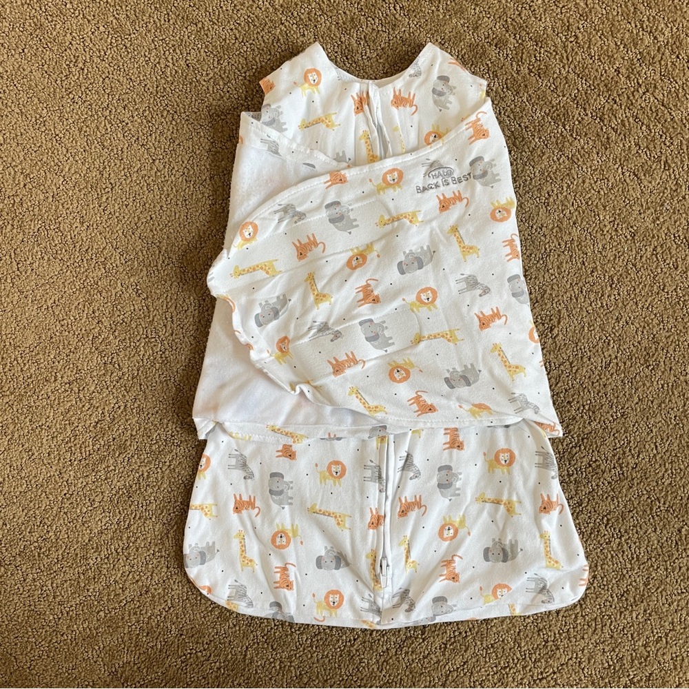 Halo Sleep Sack for Newborns, EUC, jungle print